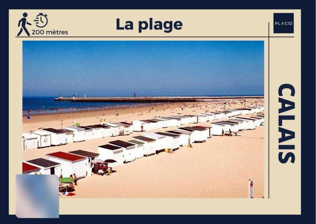 * The Gold Time * Appartement Confort * Centre-Ville Calais Exterior foto